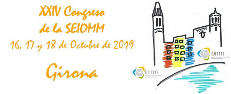 XXIV Congreso de la SOCIEDAD ESPAÑOLA DE INVESTIGACION ÓSEA Y DEL METABOLISMO MINERAL