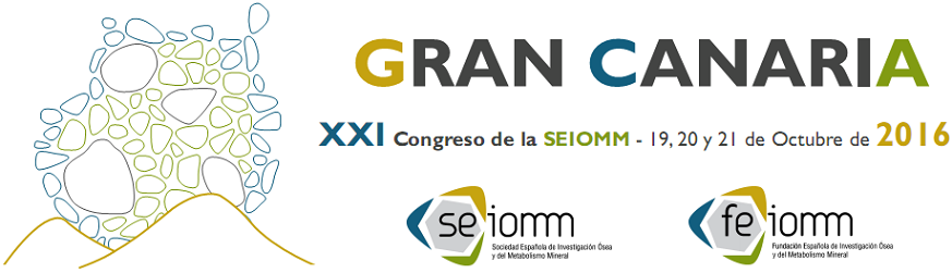 XXI Congreso de la SOCIEDAD ESPAÑOLA DE INVESTIGACION ÓSEA Y DEL METABOLISMO MINERAL