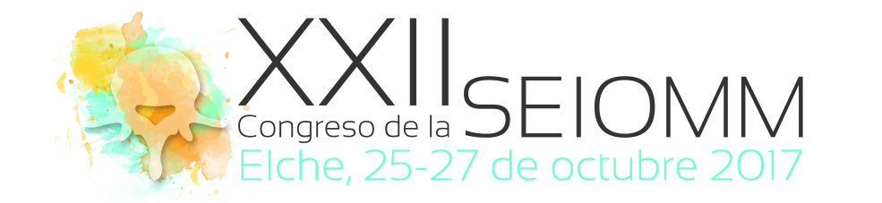 XXII Congreso de la SOCIEDAD ESPAÑOLA DE INVESTIGACION ÓSEA Y DEL METABOLISMO MINERAL